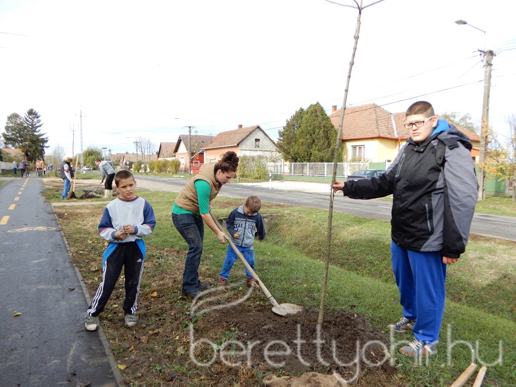Közösségi faültetés Berettyóújfaluban 39